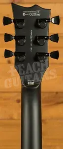 ESP LTD Deluxe EC-01FT - Charcoal Burst Satin Teardrop