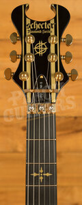 Schecter Synyster Gates Custom S | Gloss Black w/Gold Pinstripes