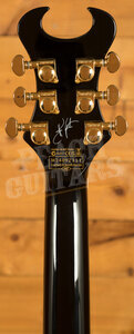 Schecter Synyster Gates Custom S | Gloss Black w/Gold Pinstripes