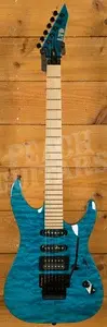 ESP LTD MH-203QM - See Thru Blue