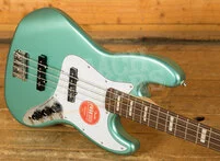 Squier Affinity Series Active Jazz Bass Laurel Mystic Sea Foam Green