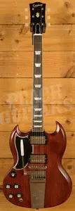 Epiphone Inspired By Gibson Custom 1964 SG Standard w/Maestro Vibrola Reissue | Cherry Red *Left-Handed*