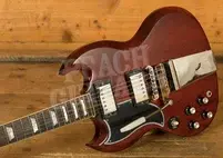 Epiphone Inspired By Gibson Custom 1964 SG Standard w/Maestro Vibrola Reissue | Cherry Red *Left-Handed*