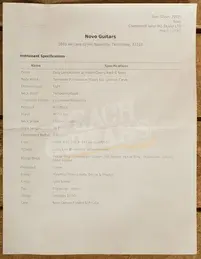 Novo Dealer Limited | Chambered Serus H2 - Dirty Lemon Burst