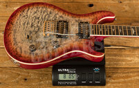 PRS SE Custom | Custom 24-08 Quilt - Charcoal Cherry Burst