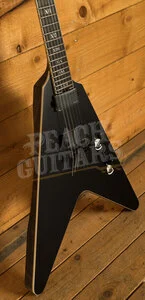 Schecter V-1 SLS Elite Evil Twin | Satin Black