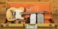 Fender Custom Shop Masterbuilt Dale Wilson 55 Tele - Heavy Relic Aged White Blonde