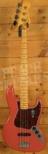 Fender American Professional Classic Jazz Bass - Maple - Faded Dakota Red