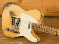 Fender Custom Shop Masterbuilt Dale Wilson 55 Tele - Heavy Relic Aged White Blonde