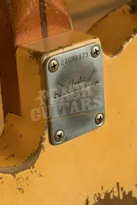 Fender Custom Shop Masterbuilt Dale Wilson 55 Tele - Heavy Relic Aged White Blonde