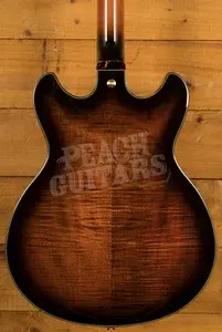 Ibanez ASH300 Artstar Series Hollow Body - Macassar Ebony - Tobacco Brown