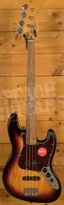 Squier Classic Vibe '60s Jazz Bass Fretless - Laurel - 3-Colour Sunburst