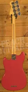 Fender American Professional Classic Mustang Bass - Maple - Faded Dakota Red