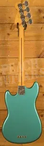 Fender American Professional Classic Mustang Bass - Rosewood - Faded Sherwood Green Metallic