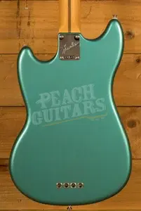 Fender American Professional Classic Mustang Bass - Rosewood - Faded Sherwood Green Metallic
