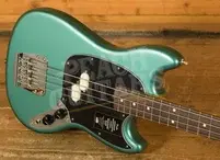 Fender American Professional Classic Mustang Bass - Rosewood - Faded Sherwood Green Metallic