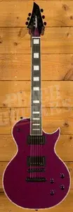 Jackson Pro Series Signature Marty Friedman MF-1 - Ebony - Purple Mirror 