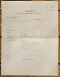 Novo Custom Series Serus T | '64 3-Tone Sunburst