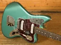 Fender American Professional Classic Jaguar - Rosewood - Faded Sherwood Green Metallic