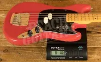 Fender American Professional Classic Mustang Bass - Maple - Faded Dakota Red