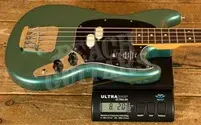 Fender American Professional Classic Mustang Bass - Rosewood - Faded Sherwood Green Metallic