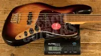 Squier Classic Vibe '60s Jazz Bass Fretless - Laurel - 3-Colour Sunburst