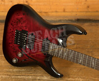 Schecter Omen Elite-6 FR | Black Cherry Burst