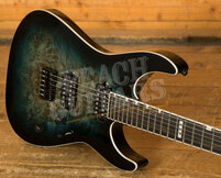 ESP E-II M-II HT | Mercury Blue Burst