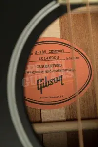 Gibson J-185 Century 12-Fret | Ebony