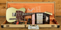 Fender Custom Shop Limited 64 Tele | Relic Aged Sage Green Metallic