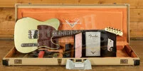 Fender Custom Shop Limited 64 Tele - Relic Aged Sage Green Metallic