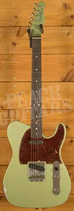 Fender Custom Shop Limited 64 Tele - Relic Aged Sage Green Metallic