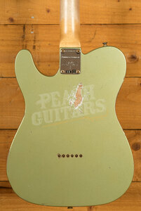 Fender Custom Shop Limited 64 Tele | Relic Aged Sage Green Metallic