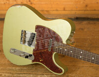 Fender Custom Shop Limited 64 Tele | Relic Aged Sage Green Metallic