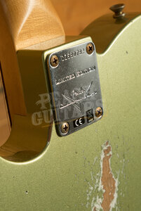 Fender Custom Shop Limited 64 Tele | Relic Aged Sage Green Metallic