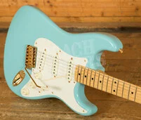 Fender Custom Shop Limited 59 Gold Hardware Strat - NOS Daphne Blue