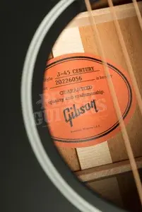 Gibson J-45 Century 12-Fret | Ebony