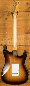 Fender Custom Shop 70th Anniversary 54 Strat Left-Handed - Relic Wide-Fade 2-Tone Sunburst