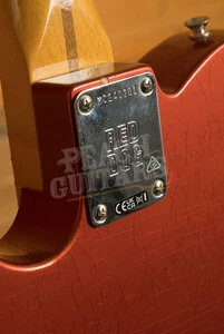 Fender Stories Collection Mike Campbell Red Dog Telecaster - Maple - Red Dog Red