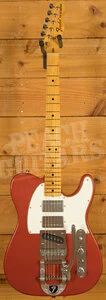 Fender Stories Collection Mike Campbell Red Dog Telecaster - Maple - Red Dog Red