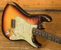 Fender Custom Shop Masterbuilt Levi Perry 62 Strat - Relic Chocolate 3-Tone Sunburst