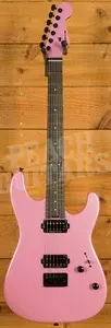 Charvel Pro-Mod Plus San Dimas Style 1 HH HT E - Ebony - Platinum Pink