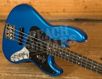 Fender American Ultra II Jazz Bass - Ebony - Noble Blue