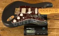 Fender American Professional Classic Stratocaster HSS - Maple - Faded Black