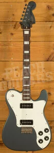 Fender Chris Shiflett Cleaver Telecaster Deluxe - Rosewood - Charcoal Frost Metallic