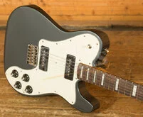 Fender Chris Shiflett Cleaver Telecaster Deluxe - Rosewood - Charcoal Frost Metallic