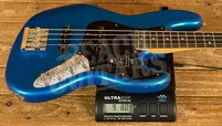 Fender American Ultra II Jazz Bass - Ebony - Noble Blue