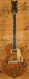 Gretsch Limited Edition Falcon Centre Block Jr. Quilted Maple Roundup Orange
