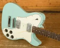 Fender Christone Ingram Signature Kingfish Delta Day Telecaster Deluxe - Rosewood - Daphne Blue