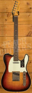 Fender American Ultra Luxe Vintage '60s Telecaster Custom - Rosewood - 3-Colour Sunburst